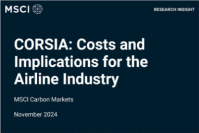 CORSIA: Cost for the Aviation Industry
