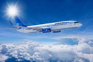 "ПОБЕДА" УВЕЛИЧИЛА ДОЛЮ МАРШРУТОВ ИЗ РЕГИОНОВ РОССИИ ДО 46%