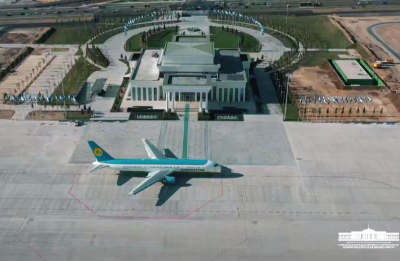 Аэропорт Ташкент-Восточный принял первый технический рейс