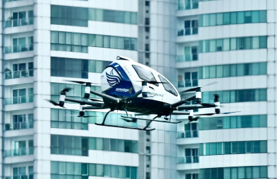 Solid-state battery doubles China's air taxi's flight time
